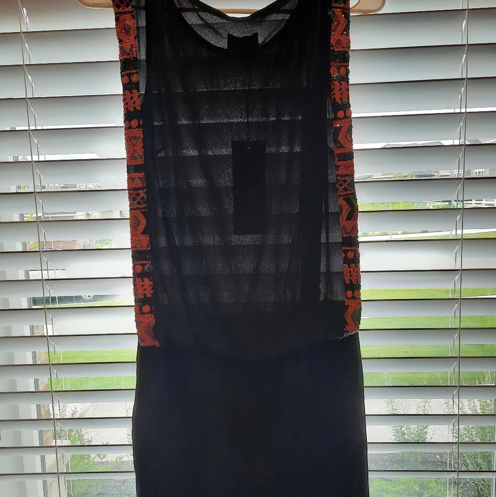 Black mini dress (new)